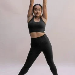 Rowan Clothing Co. Women's Girlfriend Collective Float Seamless High Rise Leggings: Black