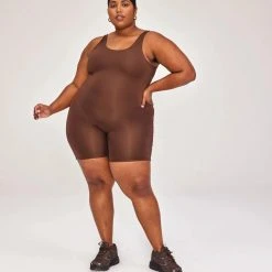 Rowan Clothing Co. Girlfriend Collective Bike Unitard: Earth