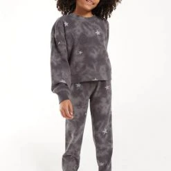 Rowan Clothing Co. Z Supply Girls Tira Cloud Star Jogger
