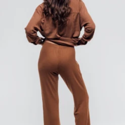 Rowan Clothing Co. Richer Poorer Cozy Rib Split Flare Pant Women's