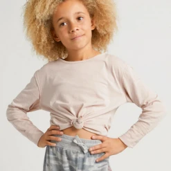 Rowan Clothing Co. Kids Z Supply Girls Mina Organic Ls Tee