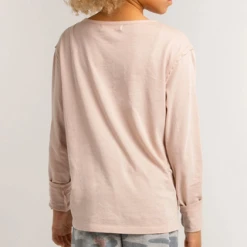 Rowan Clothing Co. Kids Z Supply Girls Mina Organic Ls Tee