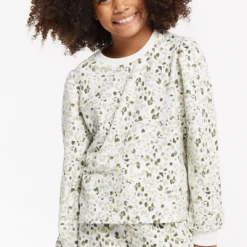 Rowan Clothing Co. Z Supply GIRLS NOVA LEO LS Kids
