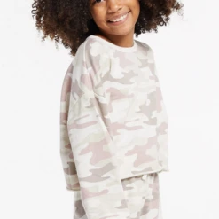 Rowan Clothing Co. Z Supply Girls Mayori Camo Ls