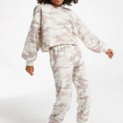 Rowan Clothing Co. Z Supply Girls Mayori Camo Ls