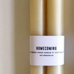 Rowan Clothing Co. Homecoming Beeswax Candle: Cream