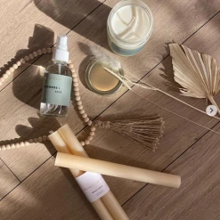 Rowan Clothing Co. Homecoming Beeswax Candle: Cream