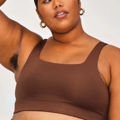 Rowan Clothing Co. Girlfriend Collective Tommy Bra: Earth