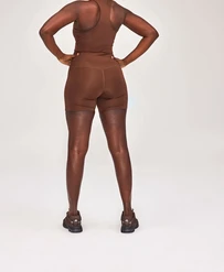 Rowan Clothing Co. Girlfriend Collective High Rise Run Short: Earth