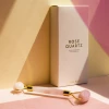 Rowan Clothing Co. Cardea Au Set Rose Quartz Roller