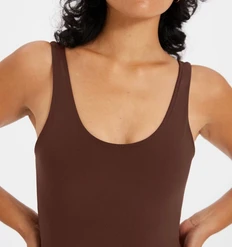 Rowan Clothing Co. Girlfriend Scoop Back Unitard: Earth 14 Rowan Clothing Co. Girlfriend Scoop Back Unitard: Earth