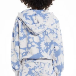 Rowan Clothing Co. Z Supply Heart Full Tie Dye Hoodie