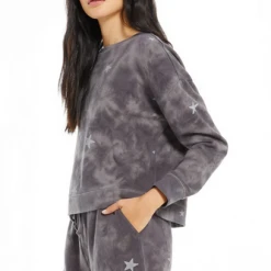 Rowan Clothing Co. Z Supply Millie Cloud Star Sweatshirt