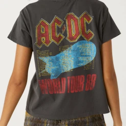 Rowan Clothing Co. Women's Daydreamer Ac/dc Tee