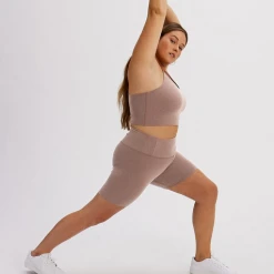 Rowan Clothing Co. Girlfriend Collective Float Cleo Bra: Cocoon Heather