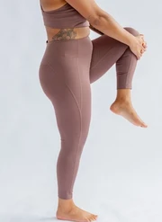 Rowan Clothing Co. Girlfriend Collective High Rise Compressive Leggings: Storm Women's