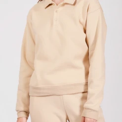 Rowan Clothing Co. Women's Brunette The Label Button Up Polo