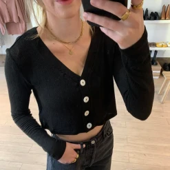 Rowan Clothing Co. Women's Glamorous Macee Cardi Black