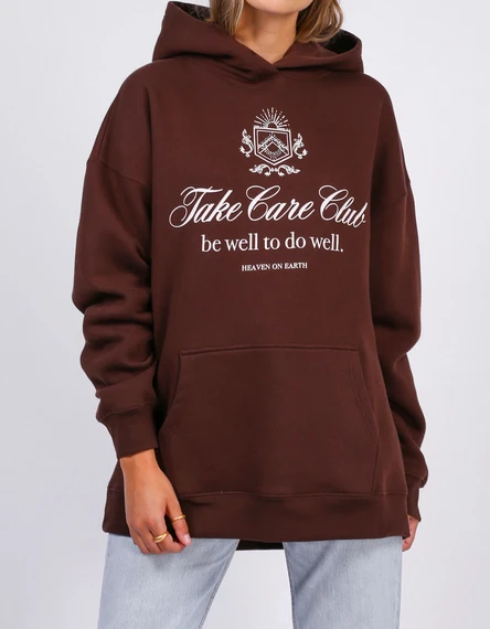 Rowan Clothing Co. Brunette The Label Take Care Big Sister Hoodie 3 Rowan Clothing Co. Brunette The Label Take Care Big Sister Hoodie