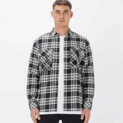 Rowan Clothing Co. Mens Zanerobe Work Flannel Ls