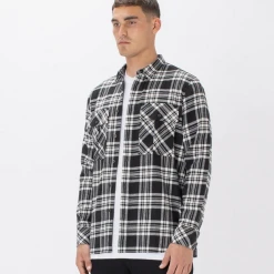 Rowan Clothing Co. Mens Zanerobe Work Flannel Ls