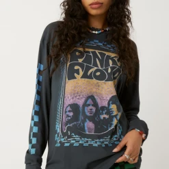 Rowan Clothing Co. Women's Daydreamer Pink Floyd Speak To Me Long Sleeve