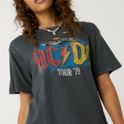 Rowan Clothing Co. Daydreamer Ac/dc Highway To Hell Weeked Tee