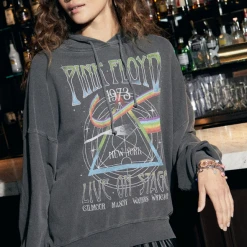 Rowan Clothing Co. Women's Daydreamer Pink Floyd 1973 Live On Stage Hoodie