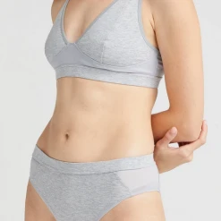 Rowan Clothing Co. Richer Poorer High Cut Brief GREY 9 Rowan Clothing Co. Richer Poorer High Cut Brief GREY
