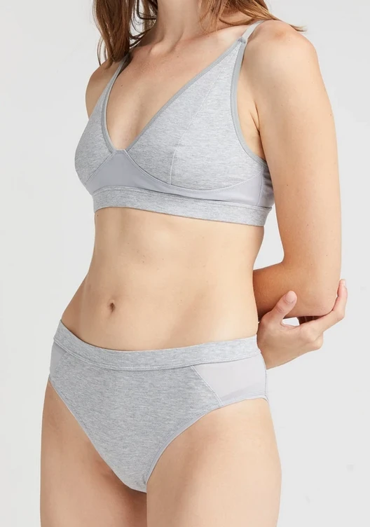 Rowan Clothing Co. Richer Poorer High Cut Brief GREY 5 Rowan Clothing Co. Richer Poorer High Cut Brief GREY