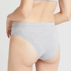 Rowan Clothing Co. Richer Poorer High Cut Brief GREY
