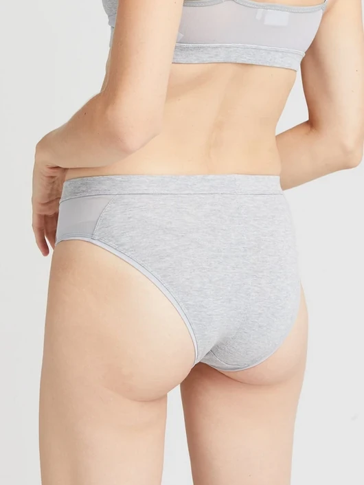 Rowan Clothing Co. Richer Poorer High Cut Brief GREY 4 Rowan Clothing Co. Richer Poorer High Cut Brief GREY