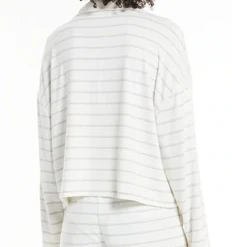 Rowan Clothing Co. Z Supply Game On Stripe Long Sleeve Women's