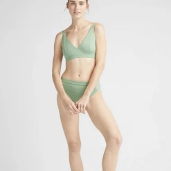 Rowan Clothing Co. Richer Poorer High Cut Brief: Sage Women's
