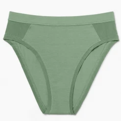 Rowan Clothing Co. Richer Poorer High Cut Brief: Sage Women's