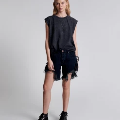 Rowan Clothing Co. Women's One Teaspoon Frankies Long Length Shorts