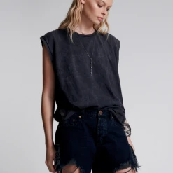 Rowan Clothing Co. Women's One Teaspoon Frankies Long Length Shorts