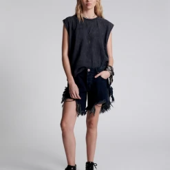 Rowan Clothing Co. Women's One Teaspoon Frankies Long Length Shorts