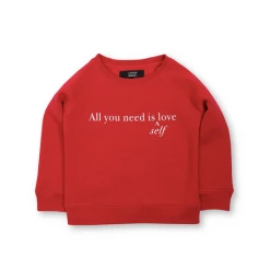 Rowan Clothing Co. Brunette The Label Kids All You Need Is Love Crew