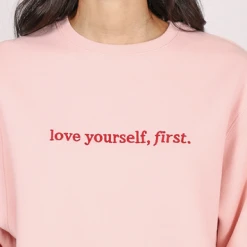 Rowan Clothing Co. Brunette The Label Love Yourself First Crew