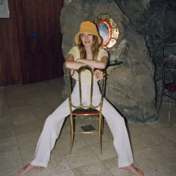 Rowan Clothing Co. Lack Of Color Wave Bucket: Tangerine Terry