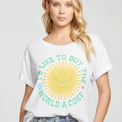 Rowan Clothing Co. Women's Chaser Coca Cola Sunshine Tee