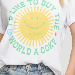Rowan Clothing Co. Women's Chaser Coca Cola Sunshine Tee