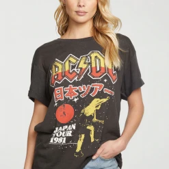 Rowan Clothing Co. Chaser Ac/dc Japan Tour Tee Women's