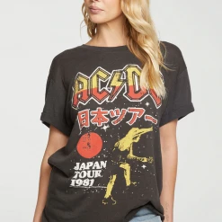 Rowan Clothing Co. Chaser Ac/dc Japan Tour Tee Women's