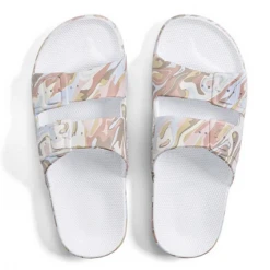Rowan Clothing Co. Footwear Freedom Moses Sonora White
