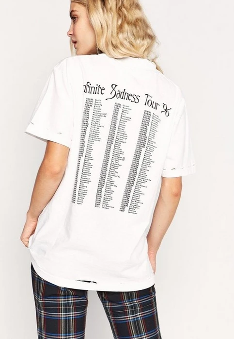 Rowan Clothing Co. Daydreamer Smashing Pumpkins Women's 5 Rowan Clothing Co. Daydreamer Smashing Pumpkins Women's