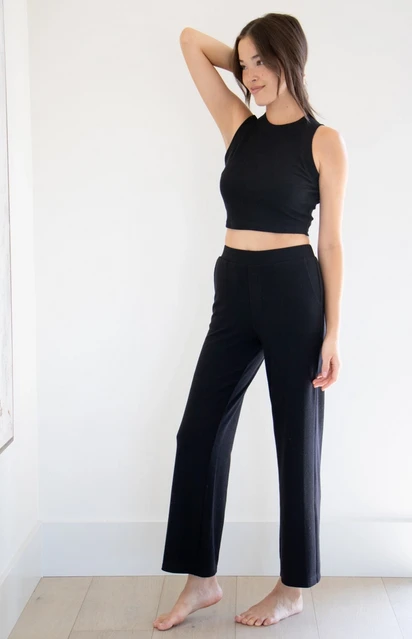 Rowan Clothing Co. Priv Luxe Gaucho Wide Leg Crop Women's 3 Rowan Clothing Co. Priv Luxe Gaucho Wide Leg Crop Women's