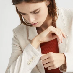 Rowan Clothing Co. Women's Richer Poorer Rustic Blazer: Natural