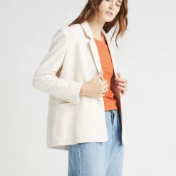 Rowan Clothing Co. Women's Richer Poorer Rustic Blazer: Natural